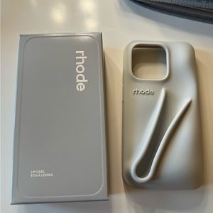 iphone 15 pro Rhode lip case!! Brand new!